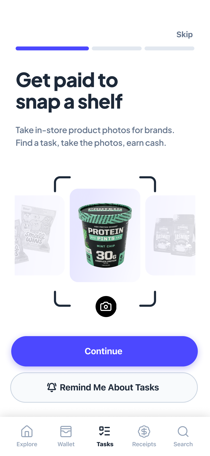 Get paid to snap a shelf