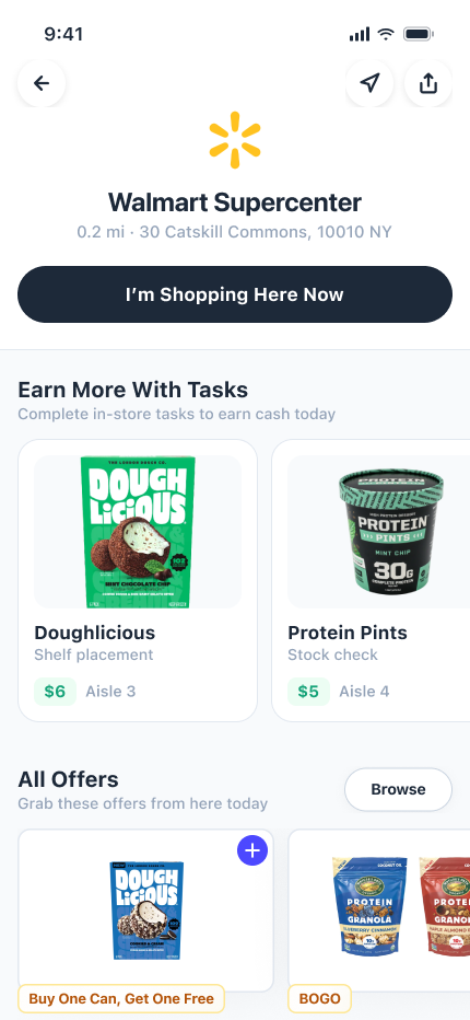 Earn more with tasks at Walmart